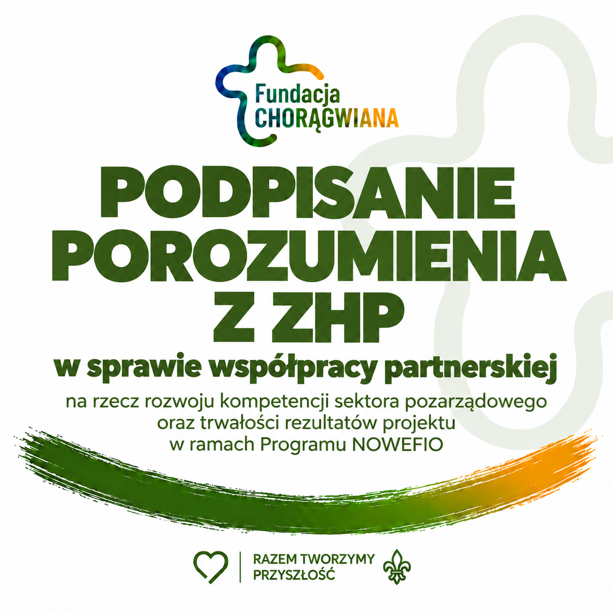 Podpisaliśmy porozumienie o współpracy z ZHP